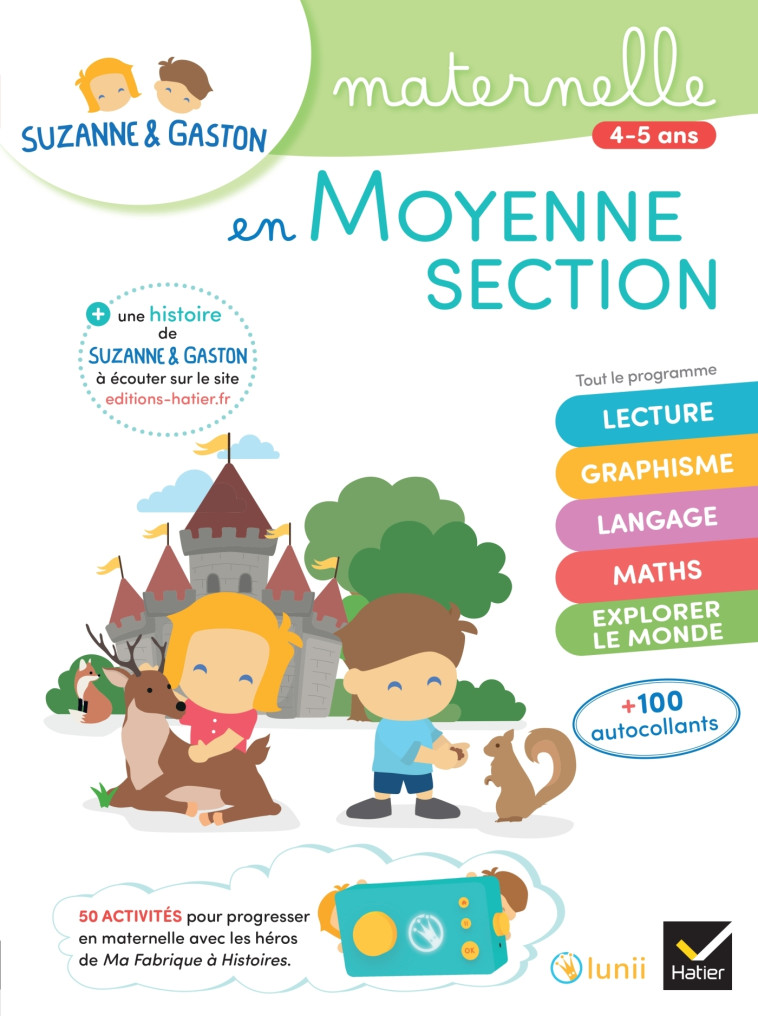 Suzanne et Gaston en Moyenne section de maternelle - Florence Doutremepuich - HATIER