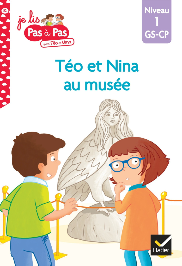 Téo et Nina GS-CP niveau 1 - Téo et Nina au musée - Marie-Hélène Van Tilbeurgh - HATIER