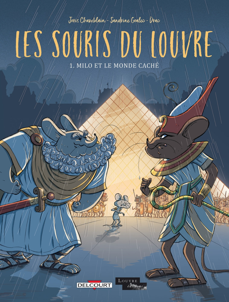 Les Souris du Louvre T01 - Joris Chamblain - DELCOURT