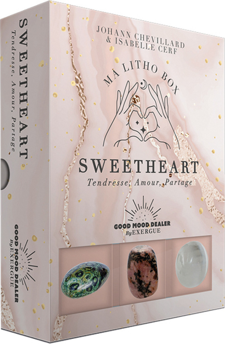 coffret Ma Litho Box - Sweetheart (tendresse, amour, partage) - Isabelle Cerf - GOOD MOOD EXR