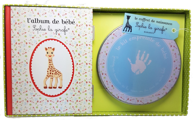 Coffret empreintes Sophie la Girafe -   - MARABOUT