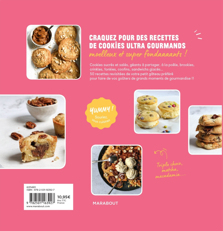 Cookies à croquer - Sarah Crosetti - MARABOUT