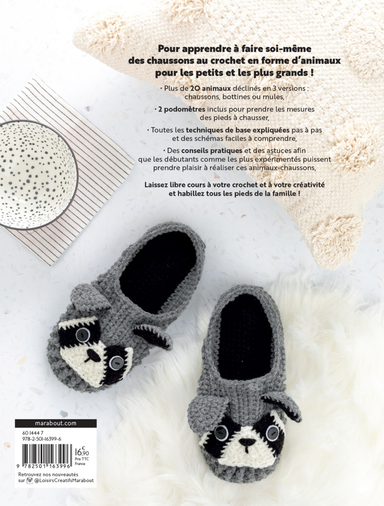 Chaussons au crochet - Ira Rott - MARABOUT