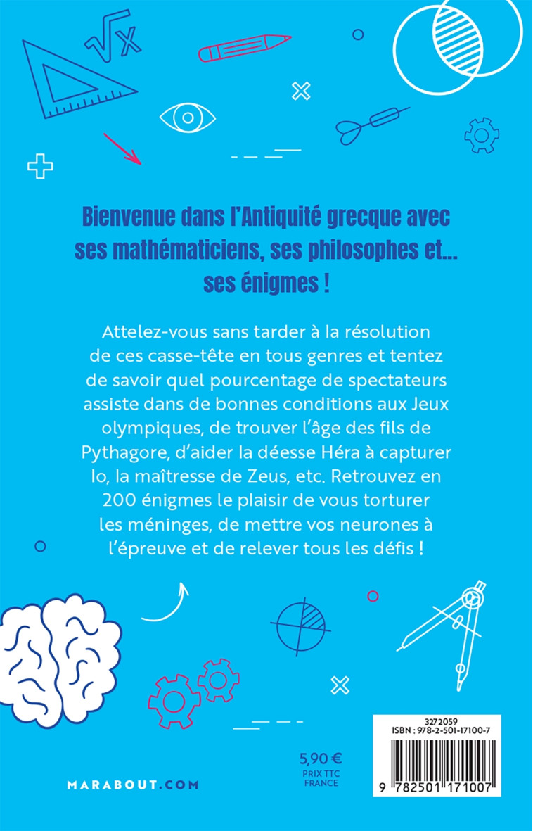 Entraînement cérébral - Spécial maths -   - MARABOUT