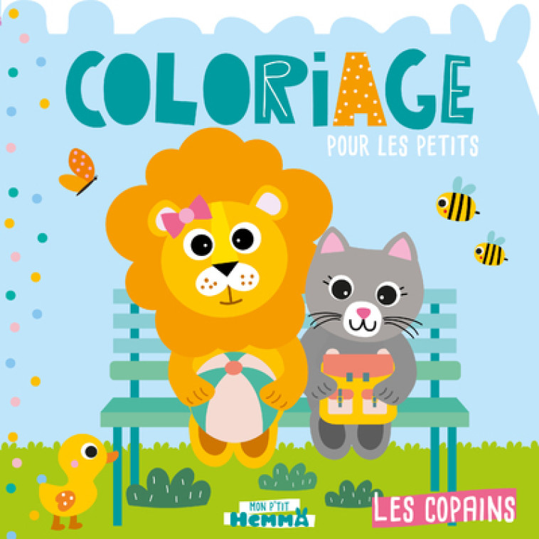 Mon P'tit Hemma - Coloriage pour les petits - Les copains -  Carotte et Compagnie - HEMMA