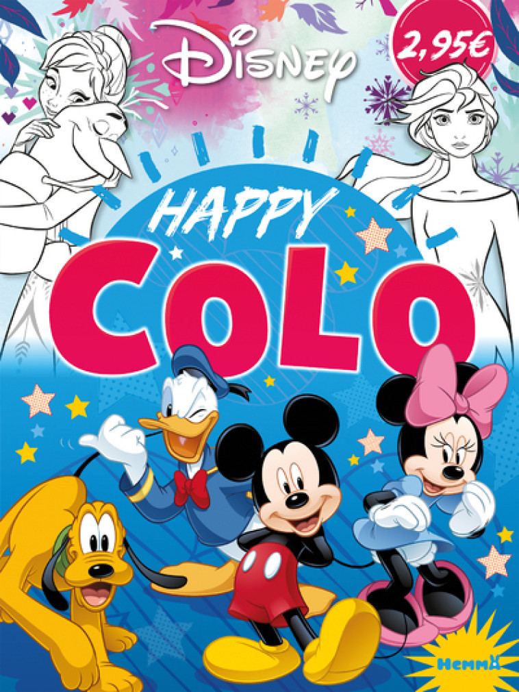 Disney - Happy colo (Mickey et ses amis) -  Collectif - HEMMA