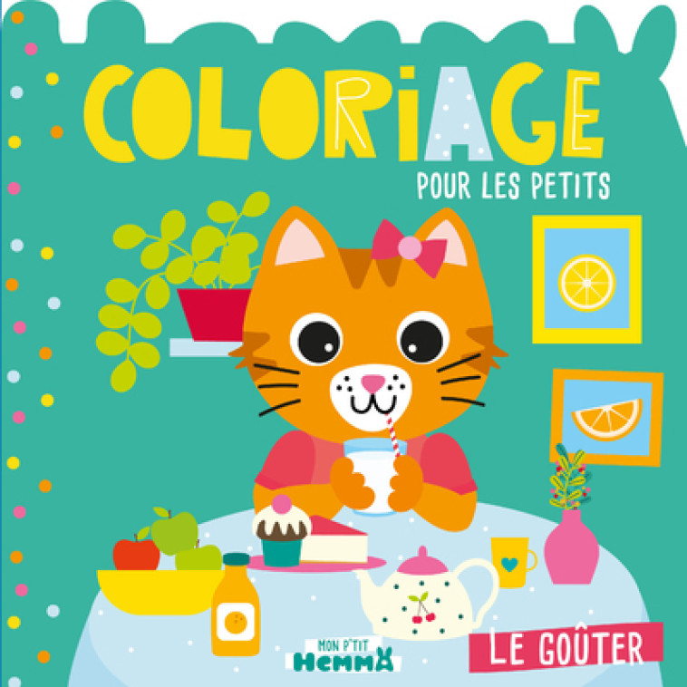 Mon P'tit Hemma - Coloriage pour les petits - Le gouter -  Carotte et Compagnie - HEMMA