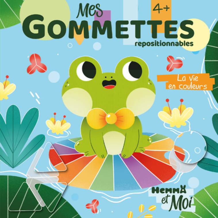 Hemma et Moi - Mes gommettes - La vie en couleurs - repositionnables -  Ahorine - HEMMA