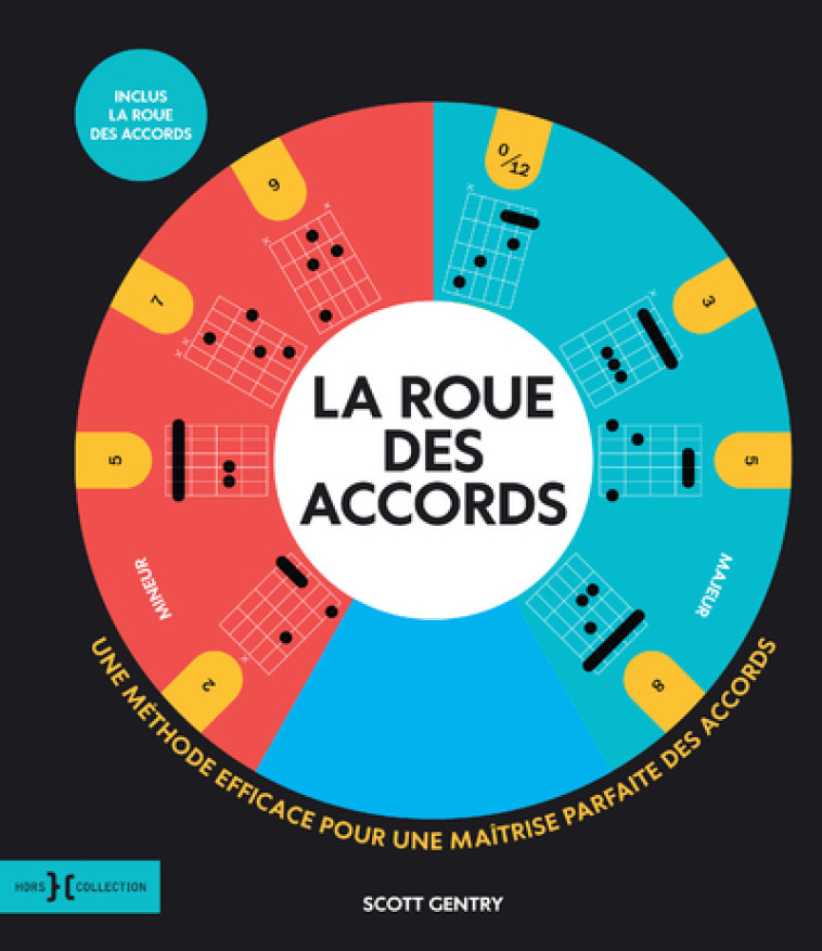 La roue des accords - Une méthode efficace pour une maîtrise parfaite des accords - Scott Gentry - HORS COLLECTION