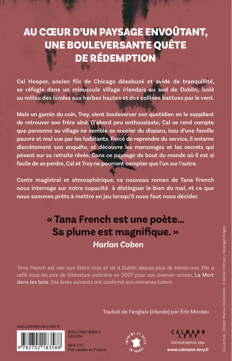 La colline aux Disparus - Tana French - CALMANN-LEVY