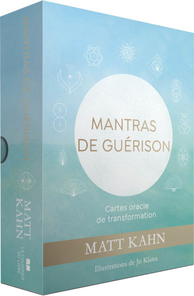 Mantras de guérison - Cartes oracle de transformation - Matt Kahn - COURRIER LIVRE