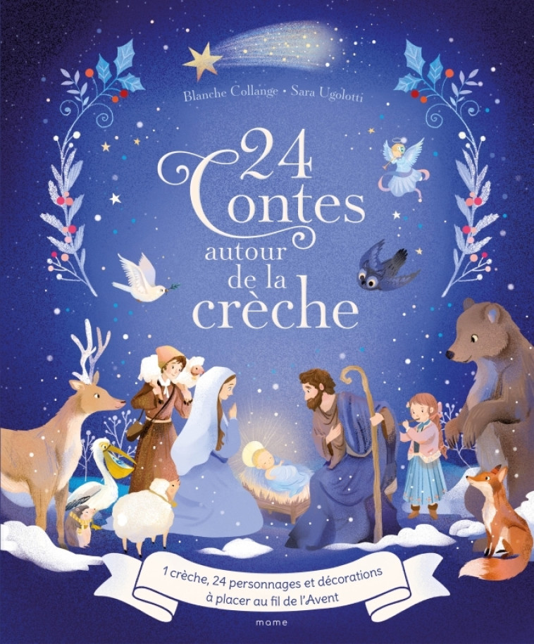 24 contes autour de la crèche - Blanche Collange - MAME