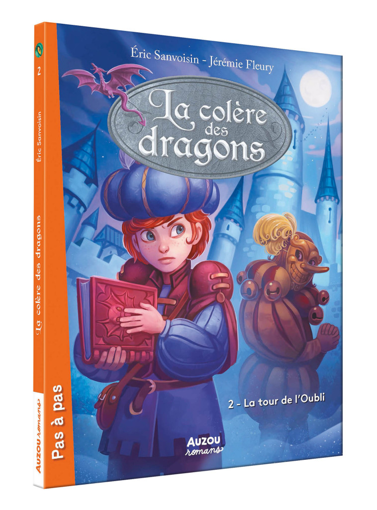 LA COLÈRE DES DRAGONS - TOME 2 - LA TOUR DE L'OUBLI - Éric Sanvoisin - AUZOU