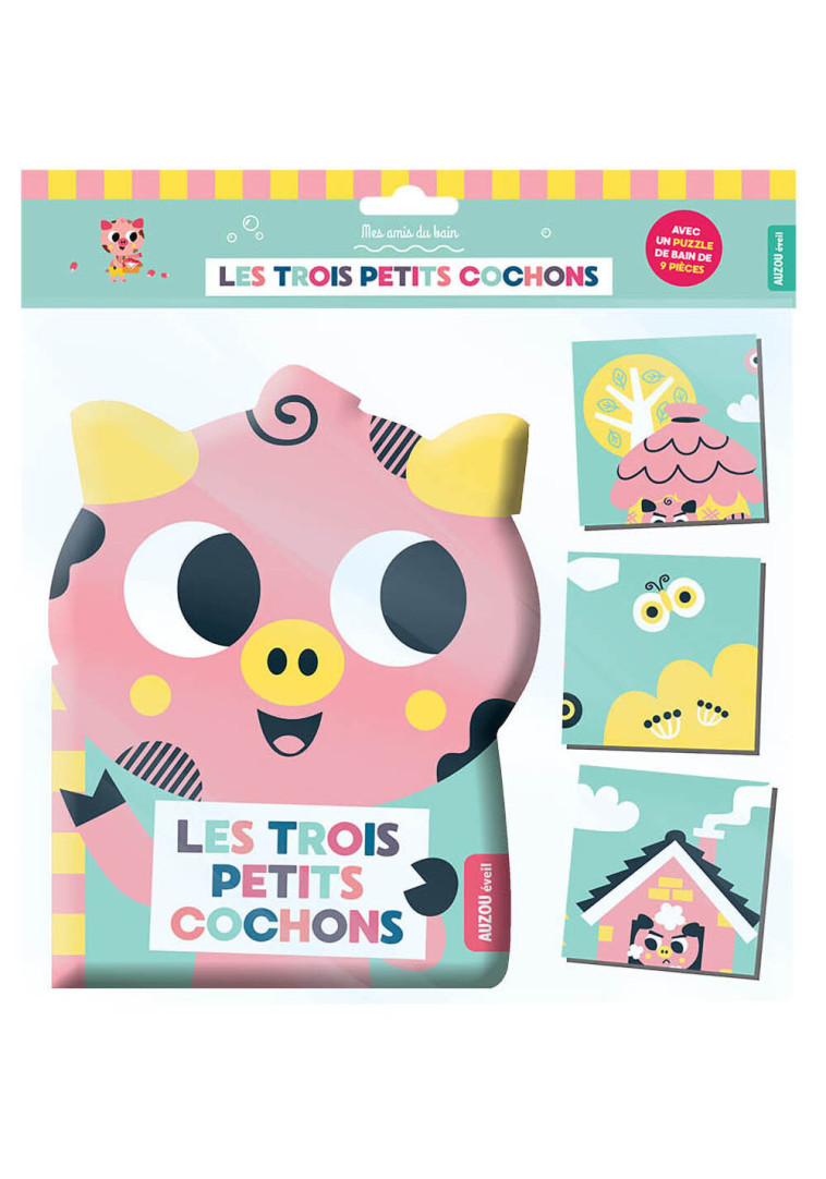 MES AMIS DU BAIN - LES TROIS PETITS COCHONS - Tiago Americo - AUZOU