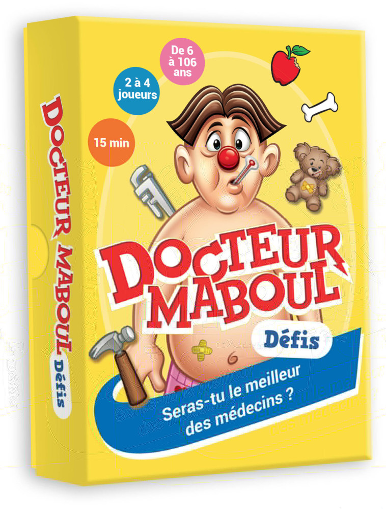 JEUX DE CARTES - DOCTEUR MABOUL - DÉFIS -  Collectif - AUZOU