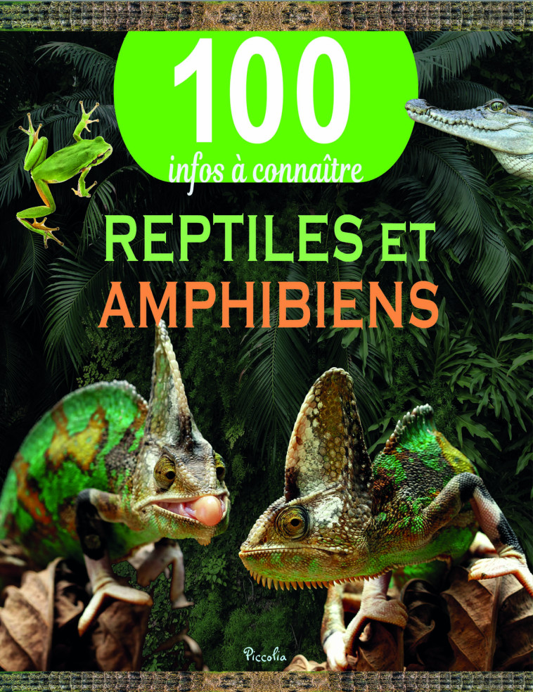 Reptiles et amphibiens  -  Collecif - PICCOLIA