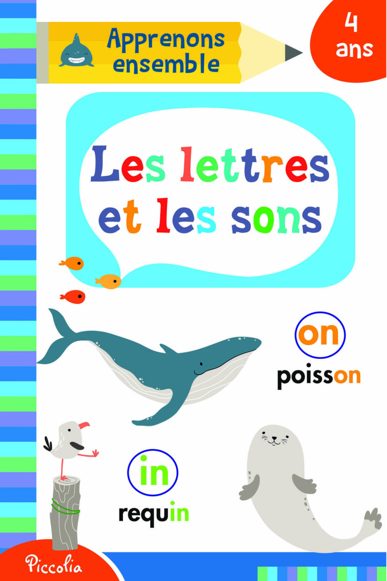 Les lettres et les sons  -  Collectif - PICCOLIA