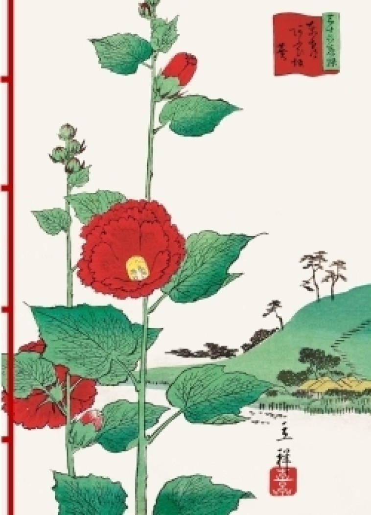 Carnet Hazan Les fleurs dans l'estampe japonaise 18 x 26 cm (papeterie) - XXX - HAZAN