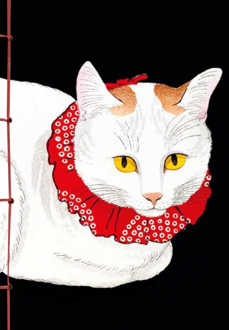 Carnet Hazan Les chats dans l'estampe japonaise 12 x 17 cm (papeterie) - XXX - HAZAN