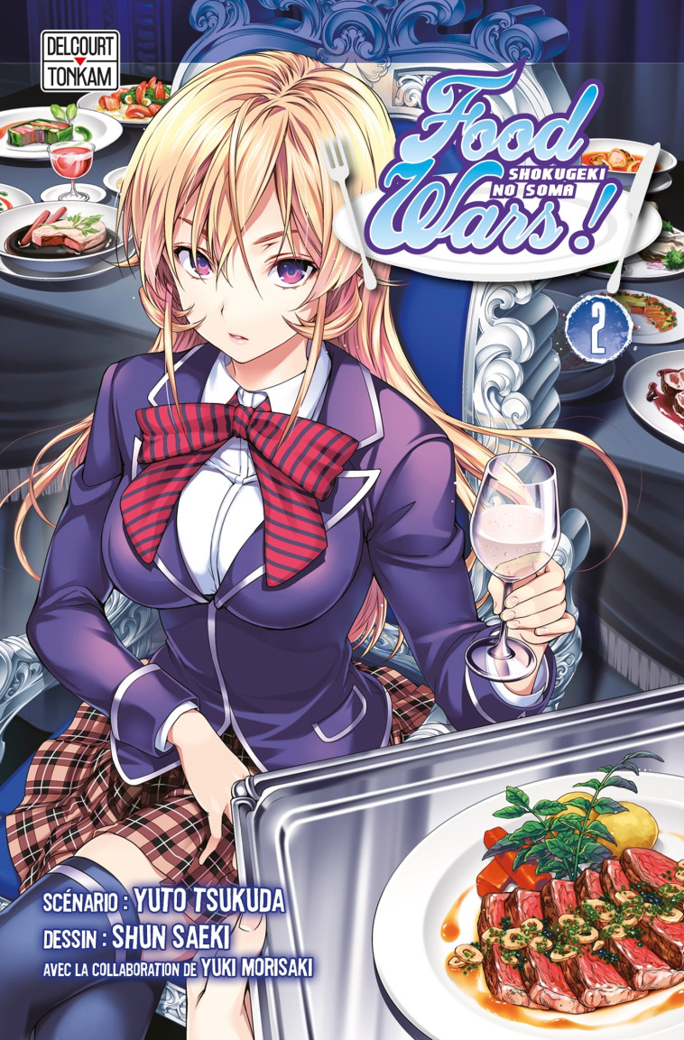 Food wars ! T02 - Yuki Morisaki - DELCOURT