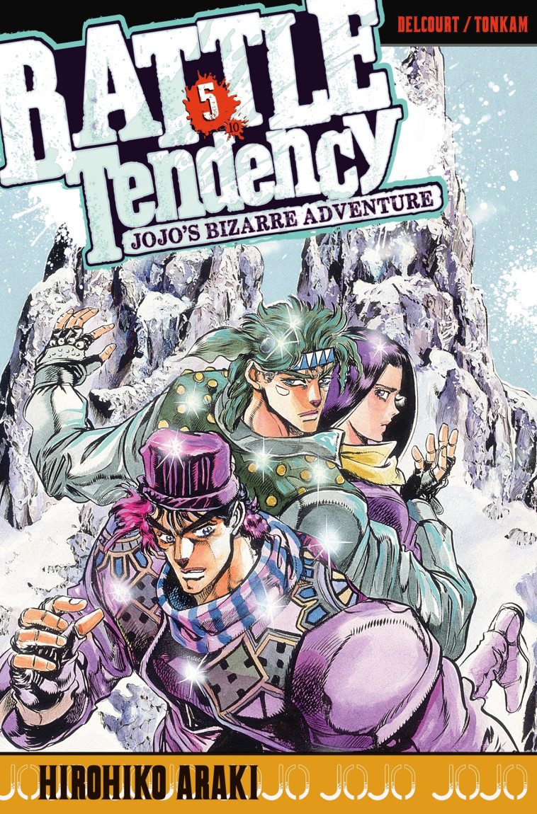 Jojo's - Battle Tendency T05 - Hirohiko Araki - DELCOURT