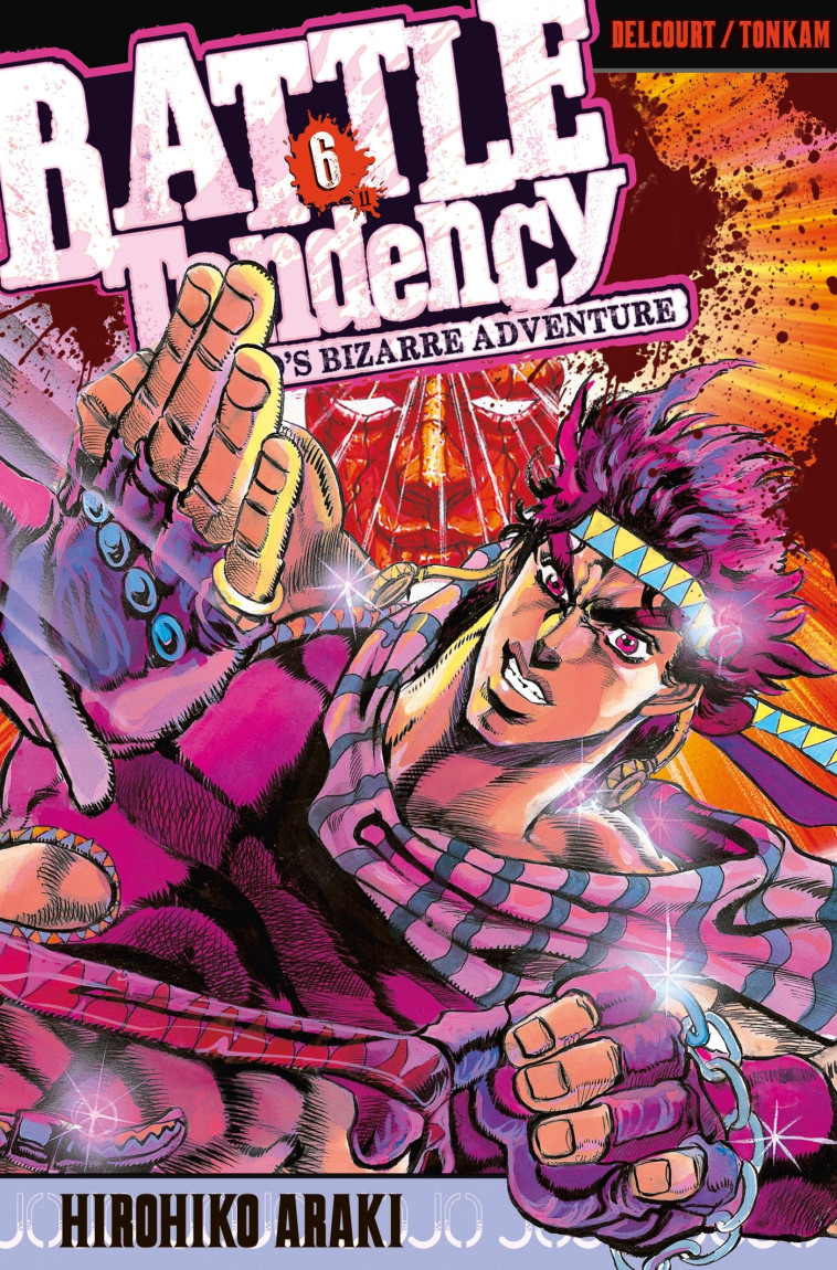 Jojo's - Battle Tendency T06 - Hirohiko Araki - DELCOURT