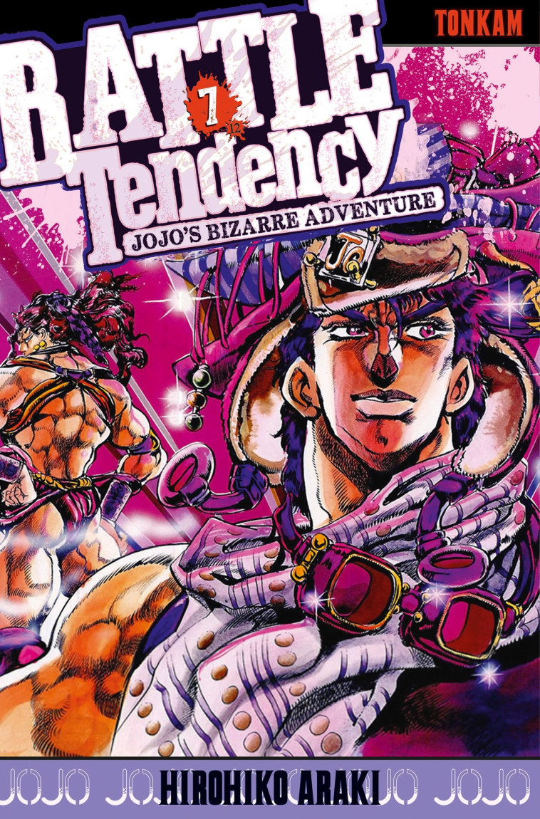 Jojo's - Battle Tendency T07 - Hirohiko Araki - DELCOURT