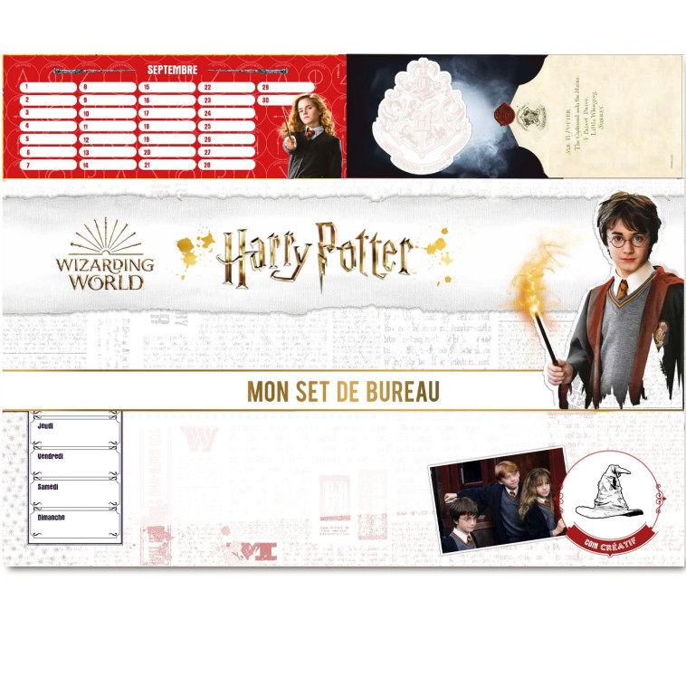 Harry Potter - Mon set de bureau -  Playbac Éditions - PLAY BAC