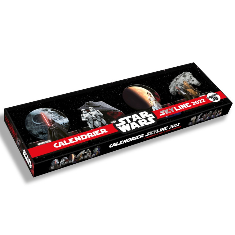 Calendrier 3D skyline Star Wars 2022 - XXX - PLAY BAC