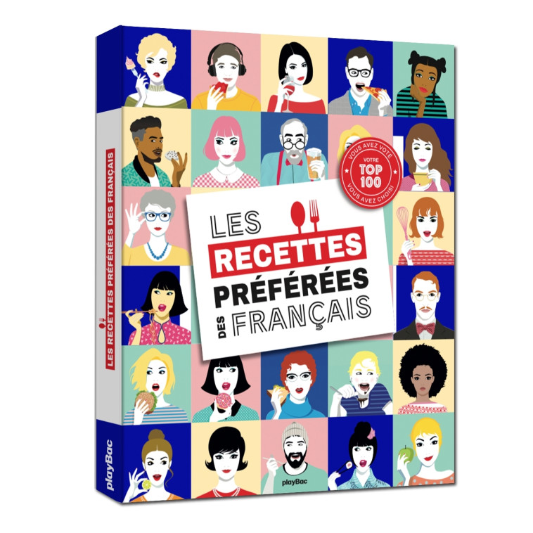 Les recettes préférées des Français -  Playbac Éditions - PLAY BAC