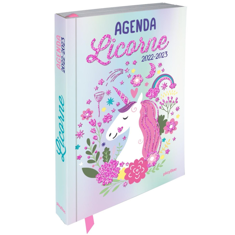 Agenda scolaire licorne 2022-2023 -  Playbac Éditions - PLAY BAC