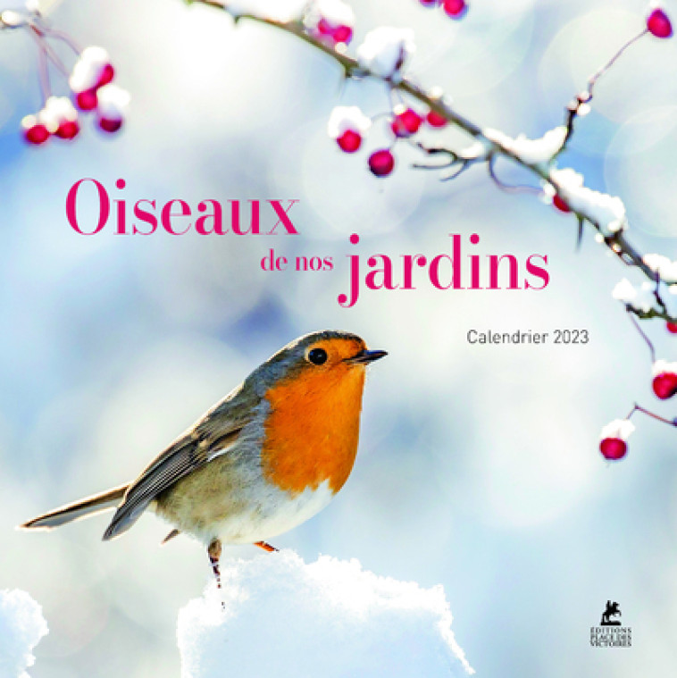 Oiseaux de nos jardins - Calendrier 2023 -  Collectif - PLACE VICTOIRES