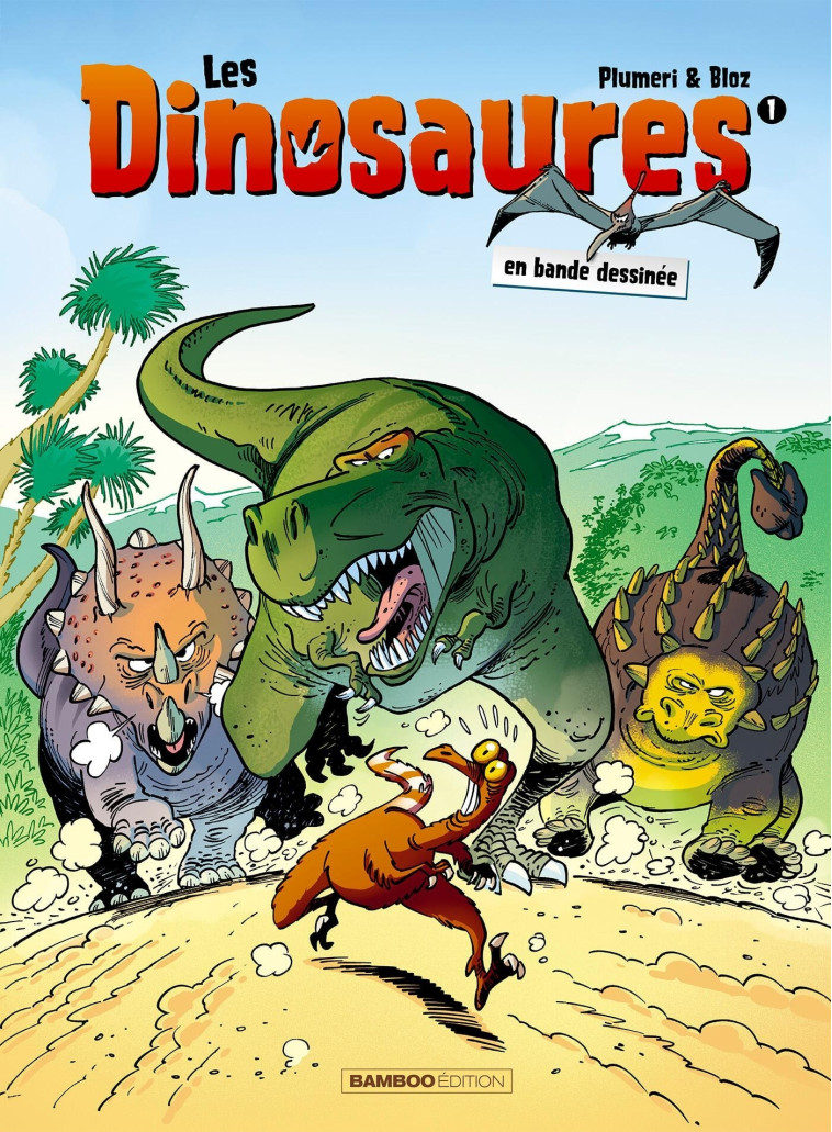 Les Dinosaures en BD - tome 01 -  Bloz - BAMBOO