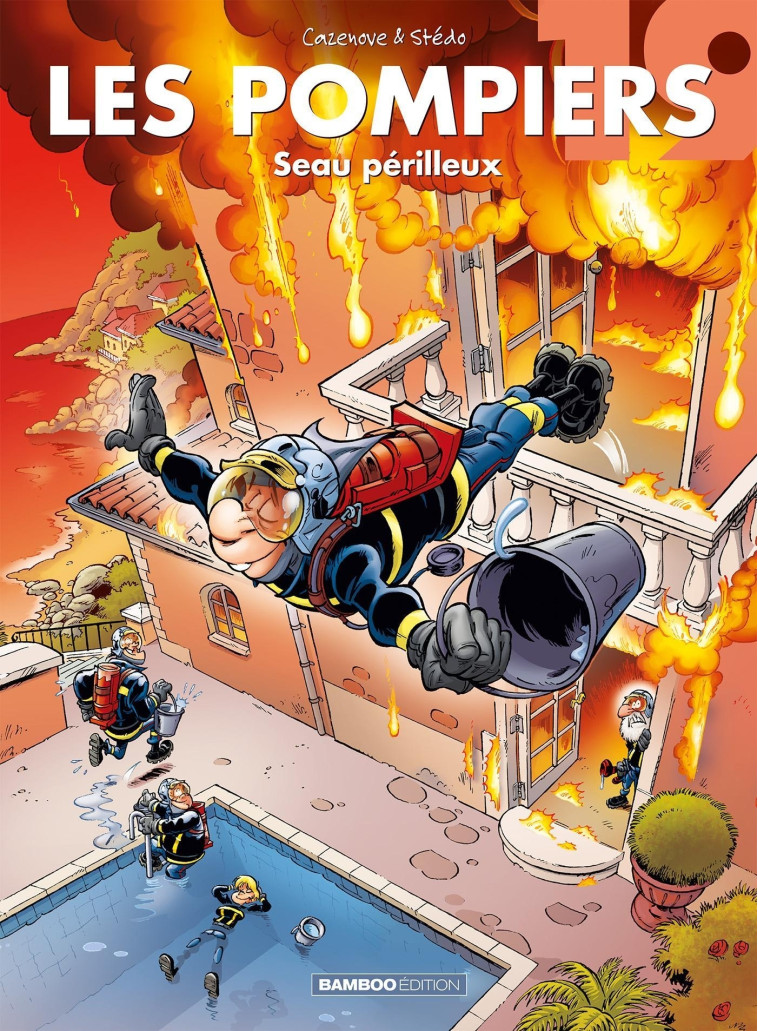 Les Pompiers - tome 19 -  Stédo - BAMBOO