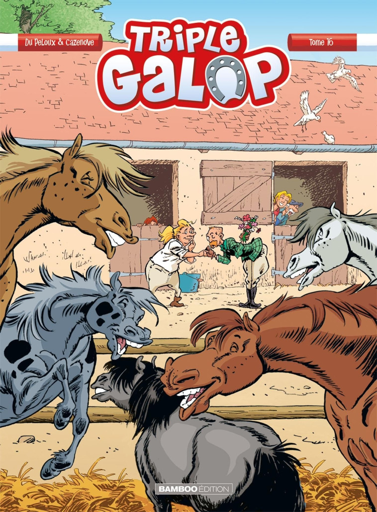 Triple Galop - tome 16 - Benoît du Peloux - BAMBOO