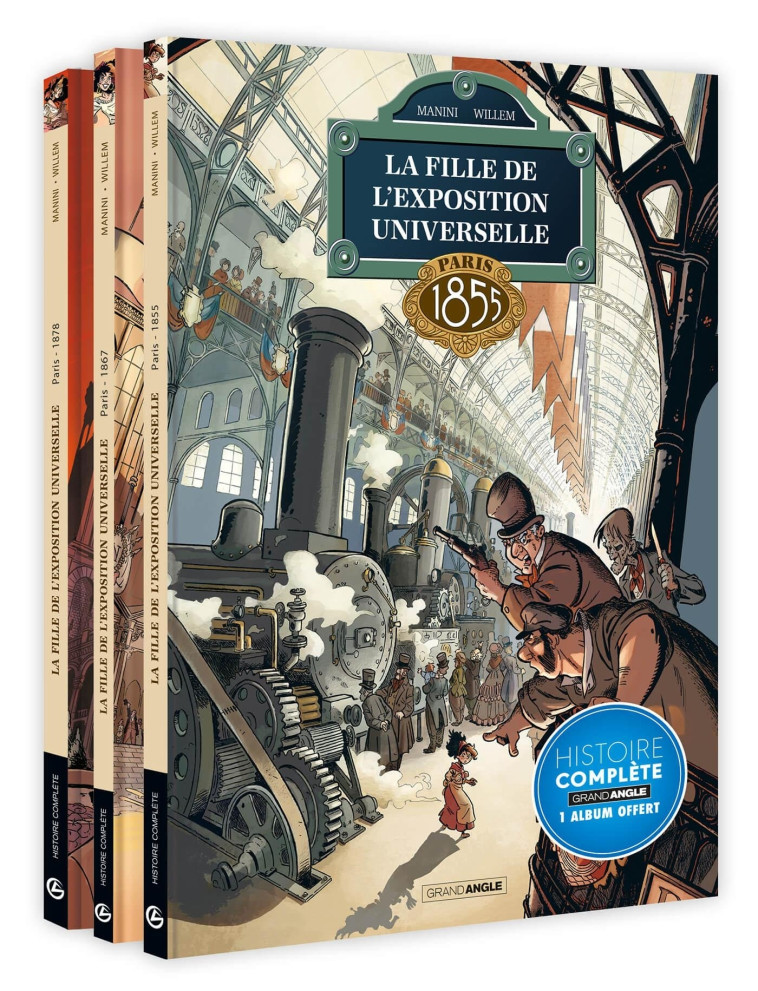 La Fille de l'exposition universelle - Pack promo Vol. 01 à 03 - Jack Manini - BAMBOO