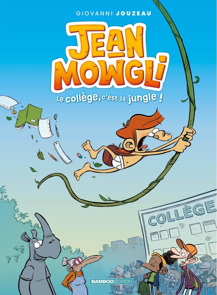 Jean-Mowgli - tome 01 - Giovanni JOUZEAU - BAMBOO