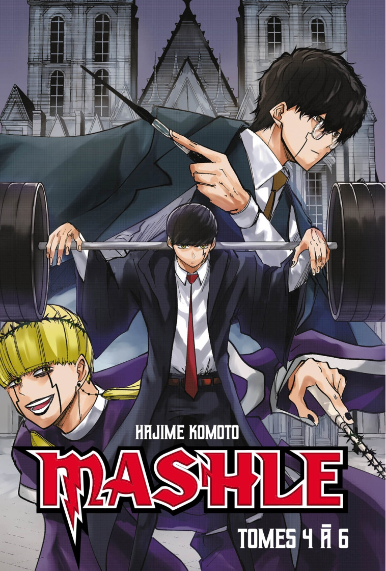 Mashle Coffret T4 à T6 - Hajime Komoto - CRUNCHYROLL