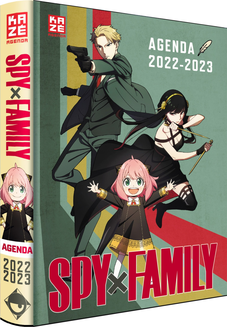 Agenda Scolaire 2022/2023 Spy X Family - XXX - CRUNCHYROLL