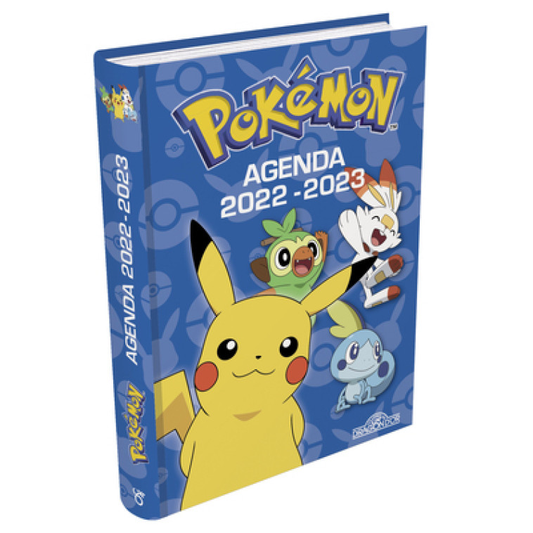 Pokémon - Agenda 2022-2023 - Classique -  The Pokémon Company - DRAGON D OR