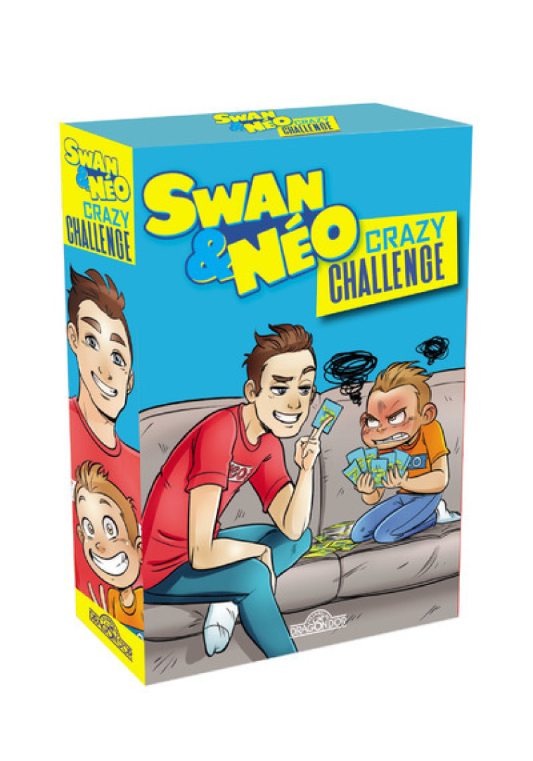 Swan & Néo - Jeu de cartes - Crazy Challenge -  Swan et Néo - DRAGON D OR