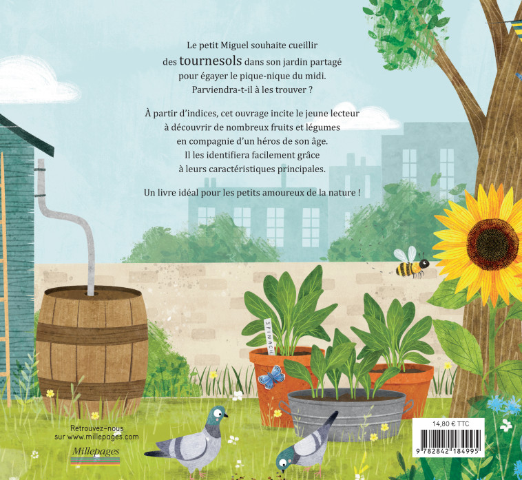 Le jardin partagé de Miguel - JaNay Brown-Wood - MILLEPAGES