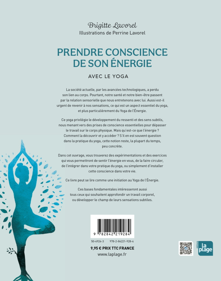 Prendre conscience de son énergie avec le yoga - Brigitte Lavorel - LA PLAGE