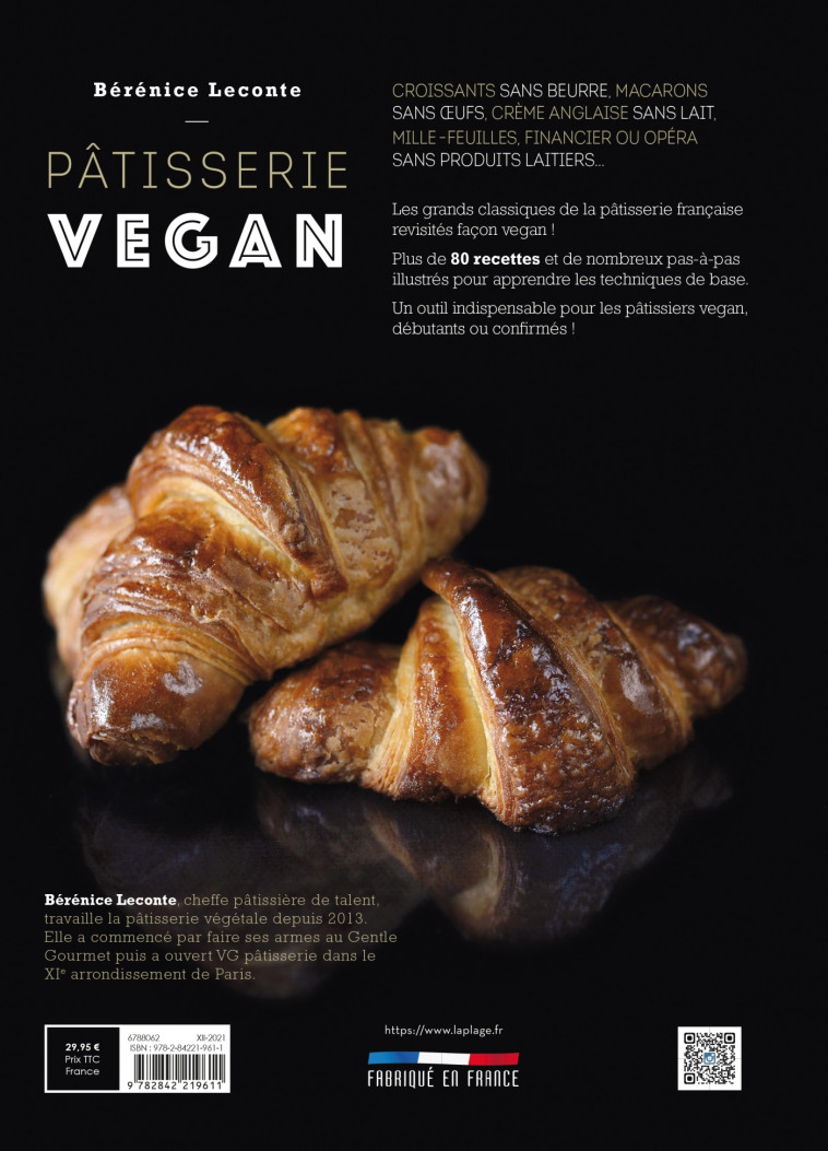 Pâtisserie Vegan - Bérénice Leconte - LA PLAGE