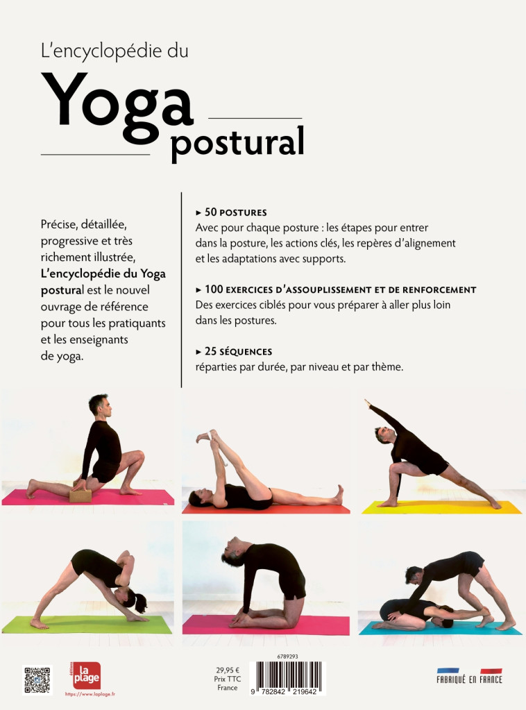 L'encyclopédie du Yoga postural - Marie Amar - LA PLAGE