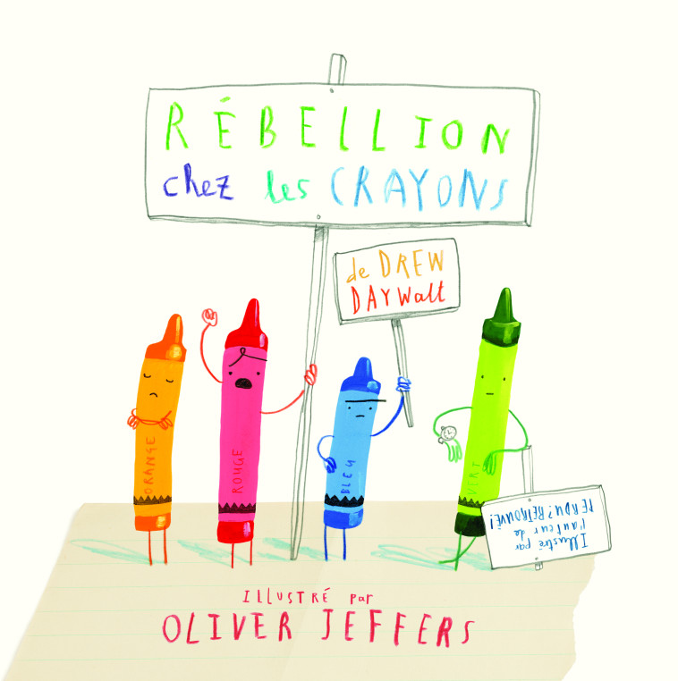 Rebellion chez les crayons - Drew DAYWALT - KALEIDOSCOPE