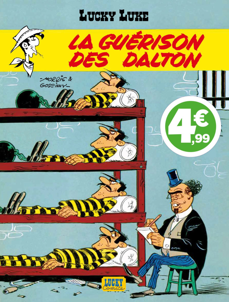 Lucky Luke - Tome 12 - La Guérison des Dalton / Edition spéciale (Indispensables 2022) -  MORRIS - LUCKY