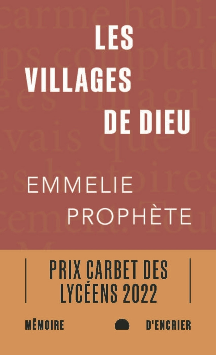 Les villages de Dieu - Emmelie Prophète - MEMOIRE ENCRIER