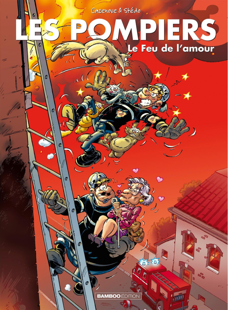 Les Pompiers - tome 03 -  Stédo - BAMBOO