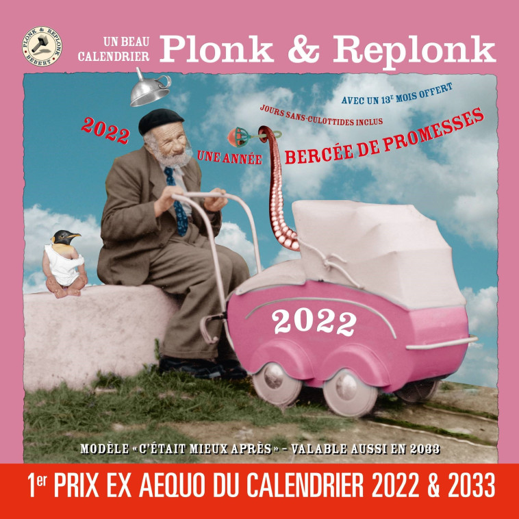 Calendrier 2022 - Hubert Froidevaux - PLONK REPLONK